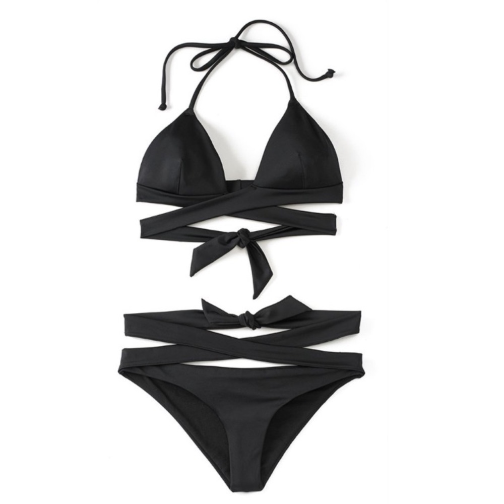 Black Venla Unlined Bikini